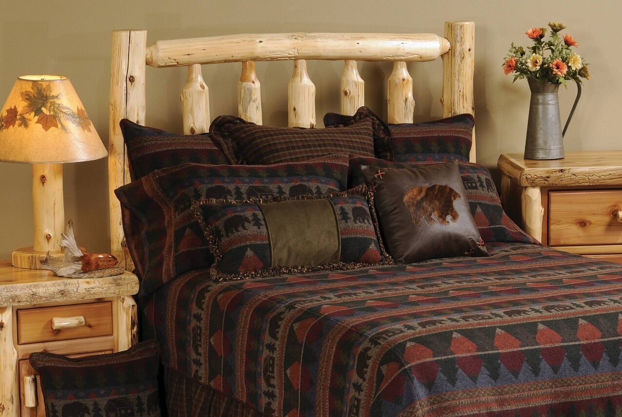 Cedar Log Bedroom Furniture