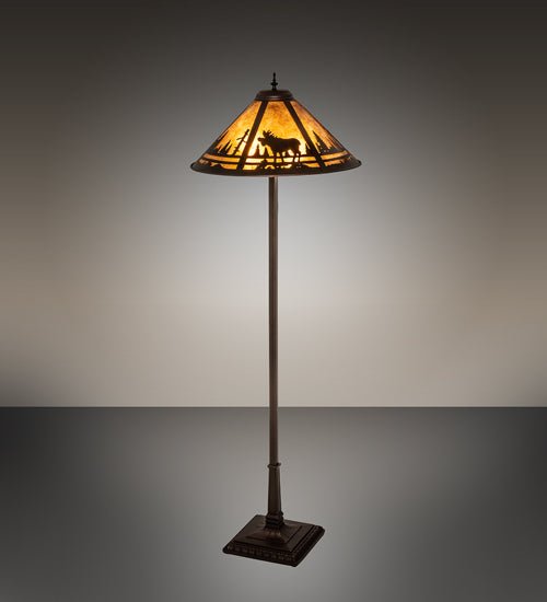 60" High Moose Creek Floor Lamp - Ozark Cabin Décor, LLC