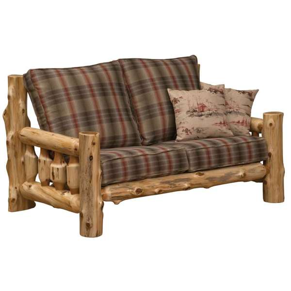 Cedar Log Loveseat Ozark Cabin Décor, LLC