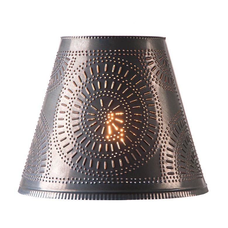 Fireside 14 Inch Shade with Chisel in Kettle Black - Ozark Cabin Décor, LLC