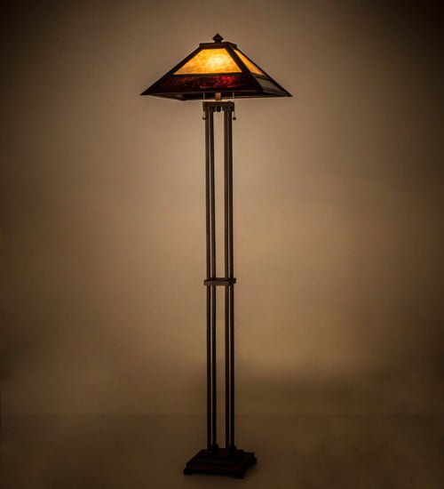62.5" Mission Prime Floor Lamp - Ozark Cabin Décor, LLC