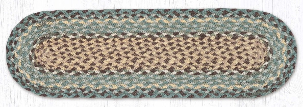 Dark Green Stair Tread - Ozark Cabin Décor, LLC