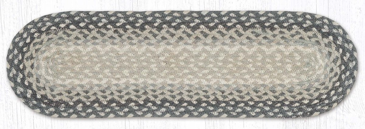 Gray, Sand, & Ivory Stair Tread - Ozark Cabin Décor, LLC