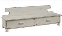 Counter Shelf - Distressed White - Ozark Cabin Décor, LLC
