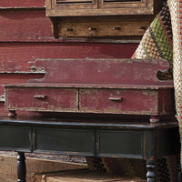 Counter Shelf - Aged Red - Ozark Cabin Décor, LLC