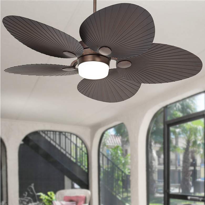 52" Casa Breeze Oil-Brushed Bronze LED Ceiling Fan w/Remote - Ozark Cabin Décor, LLC