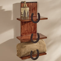 Horse Shoe Shelf - Ozark Cabin Décor, LLC