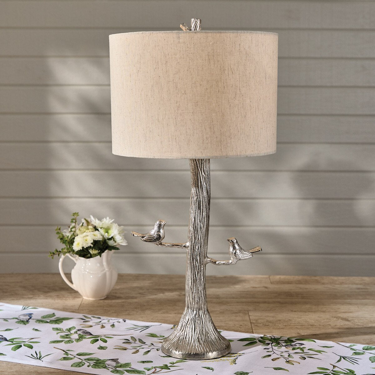 Song Bird Lamp w/Shade - Ozark Cabin Décor, LLC