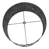 15" Floor Lamp Drum Shade with Chisel - Ozark Cabin Décor, LLC
