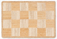 Natural/White Tiles Braided Rug - 5 Sizes - Ozark Cabin Décor, LLC