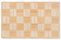 Natural/White Tiles Braided Rug - 5 Sizes - Ozark Cabin Décor, LLC