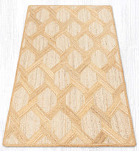 Parquet Braided Jute Rug - 5 Sizes - Ozark Cabin Décor, LLC