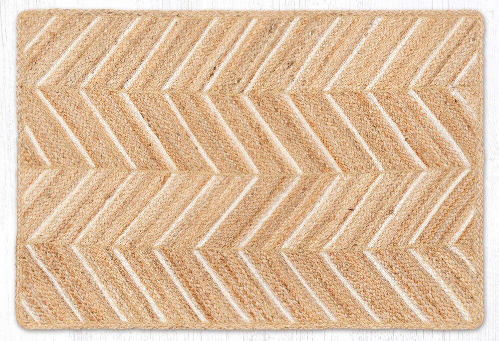 Zig - Zag Braided Rug - 5 Sizes - Ozark Cabin Décor, LLC