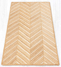 Zig - Zag Braided Rug - 5 Sizes - Ozark Cabin Décor, LLC