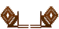 Desert Diamond Bookend Set - Ozark Cabin Décor, LLC