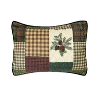 Pine Panels Reversible Quilted Bedding Set - 3 Sizes - Ozark Cabin Décor, LLC
