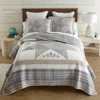 Coastal Star Quilt Set - 3 Sizes - Ozark Cabin Décor, LLC