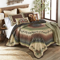 Pine Circle 3 - Piece Quilt Set - King - Ozark Cabin Décor, LLC