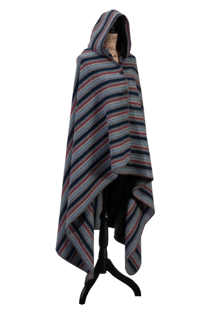 Alpine Stripe Hooded Throw - Ozark Cabin Décor, LLC