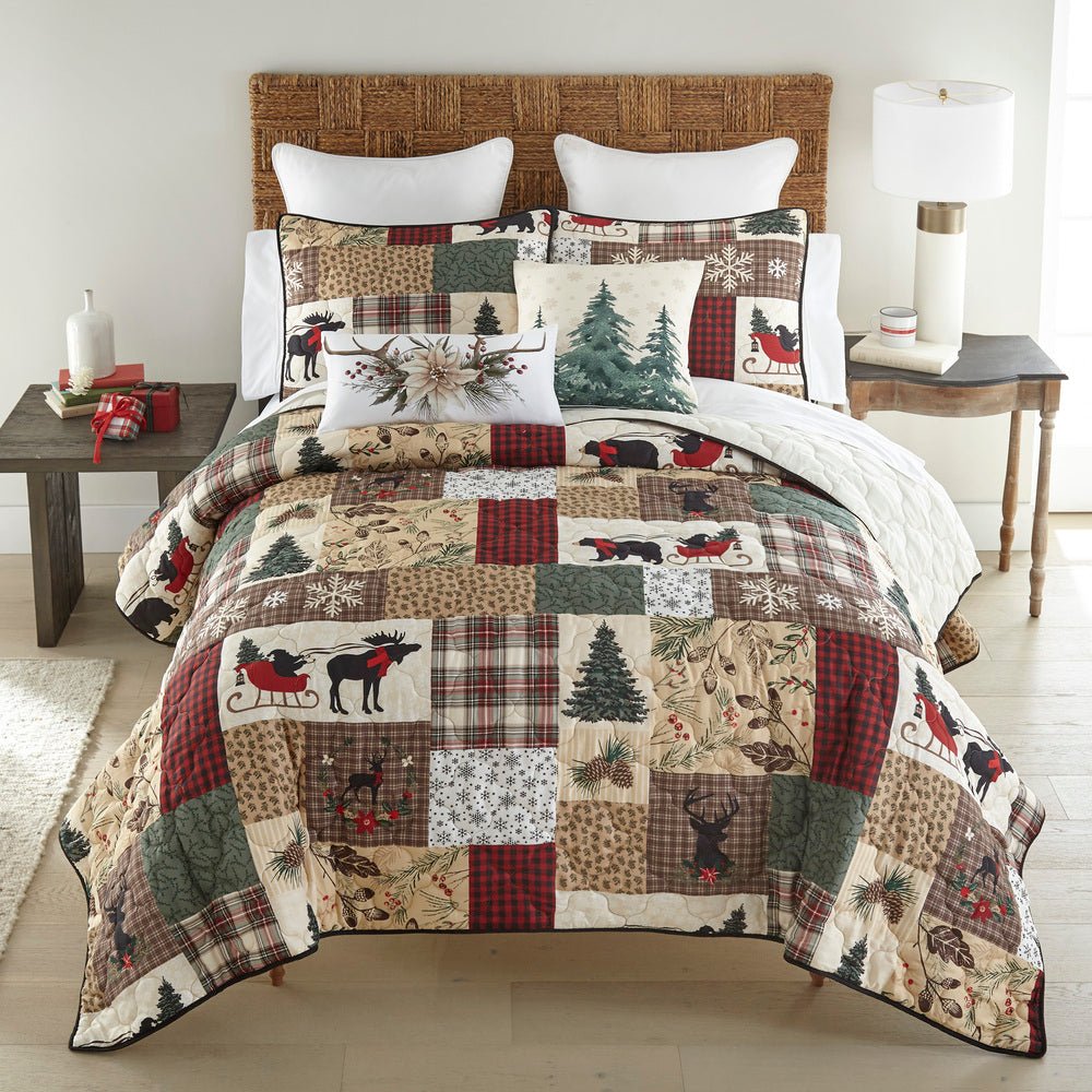 Dashing Quilted Set - King - Ozark Cabin Décor, LLC
