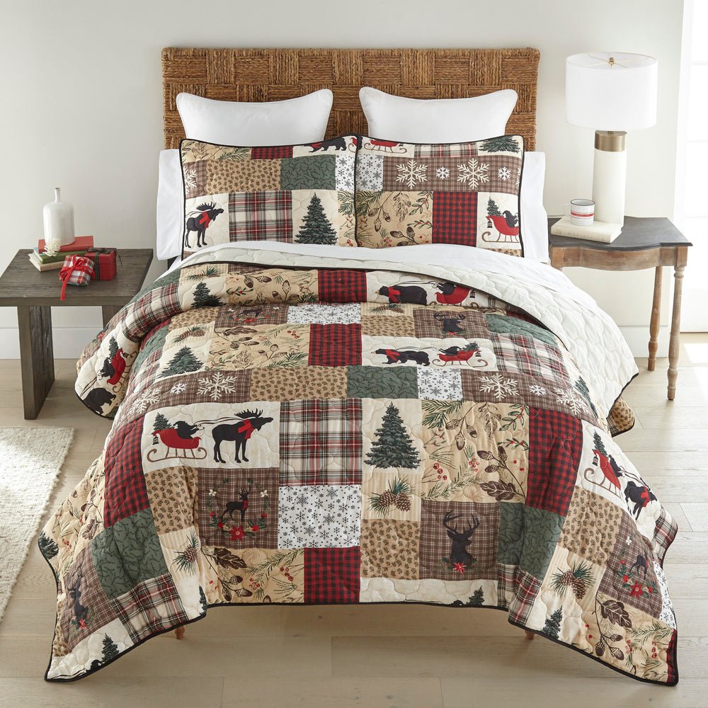 Dashing Quilted Set - King - Ozark Cabin Décor, LLC