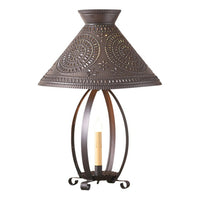 Betsy Ross Lamp with Chisel Shade - Ozark Cabin Décor, LLC