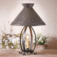 Betsy Ross Lamp with Chisel Shade - Ozark Cabin Décor, LLC