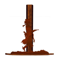 IW-PT-9152 Pistol Cowgirl Paper Towel Holder - Ozark Cabin Décor, LLC