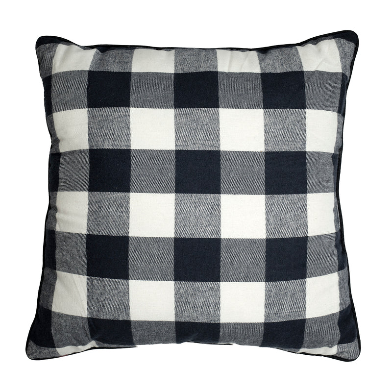 Red Buffalo Check Reversible Deco Pillow - Ozark Cabin Décor, LLC