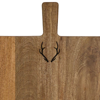 Antler Rectangle Charcuterie Board - Ozark Cabin Décor, LLC