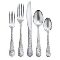 American Outdoors Stainless Steel Flatware Sets - 20, 40, 45, 60, 65 Pc. - Ozark Cabin Décor, LLC