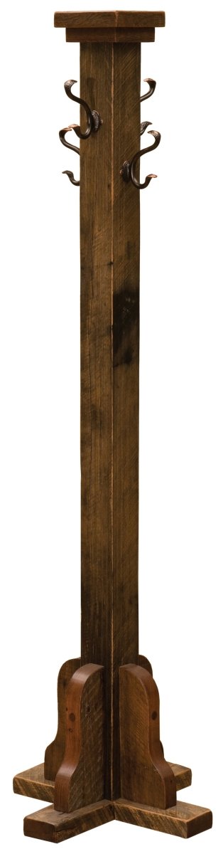 Barnwood Floor Coat Tree - Ozark Cabin Décor, LLC