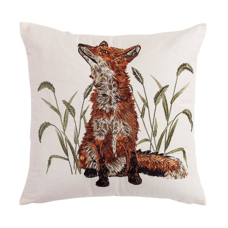 Blue Ridge Fox Deco Pillow - Ozark Cabin Décor, LLC