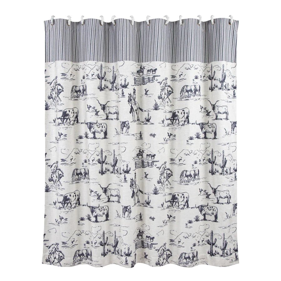 Ranch Life Shower Curtain - Ozark Cabin Décor, LLC