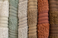 Plush Knit Throw - Rust - Ozark Cabin Décor, LLC