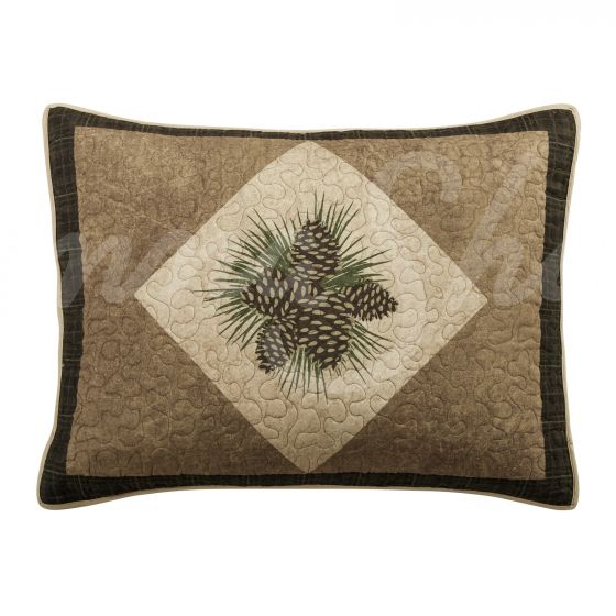 Antique Pine 3-Piece Quilted Bedding Set - King - Ozark Cabin Décor, LLC