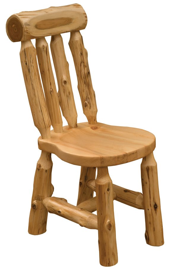 Cedar Log Bistro Lumberjack Chair - Ozark Cabin Décor, LLC