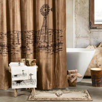 Jasper Landscape Shower Curtain - Ozark Cabin Décor, LLC