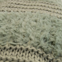 Plush Knit Throw - Sage - Ozark Cabin Décor, LLC