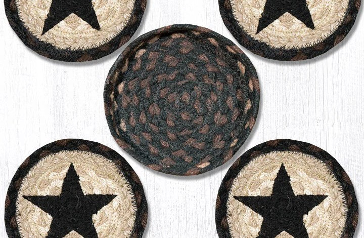 Coasters With Baskets - Ozark Cabin Décor, LLC