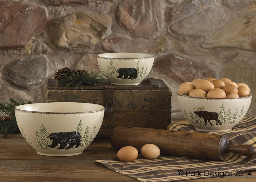 Cabin Mixing Bowls & Serving Bowls - Ozark Cabin Décor, LLC