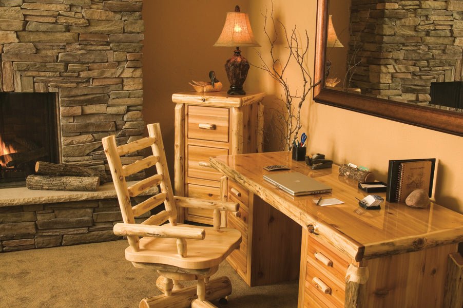 Cedar Log Office Furniture - Ozark Cabin Décor, LLC