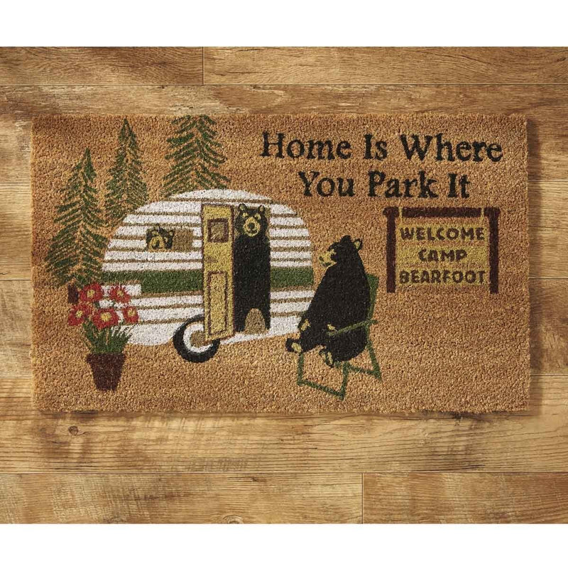 Home Is Where You Park It Door Mat - Ozark Cabin Décor, LLC