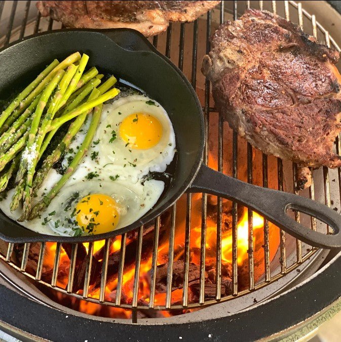 10 - in and 12 - in Cast Iron Skillet Set - Ozark Cabin Décor, LLC