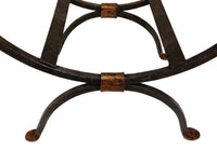 Iron Log Basket - Meadow - Ozark Cabin Décor, LLC