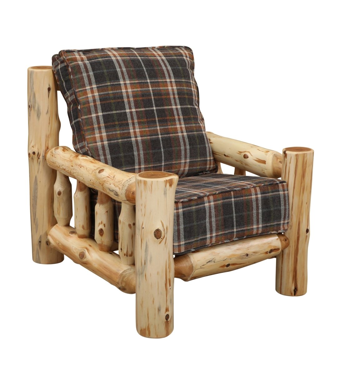 Cedar Log Lounge Chair - Thumbnail 2