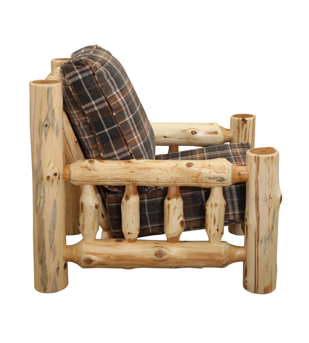 Cedar Log Lounge Chair - Thumbnail 5