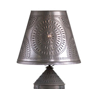 Fireside 14 Inch Shade with Chisel in Kettle Black - Ozark Cabin Décor, LLC