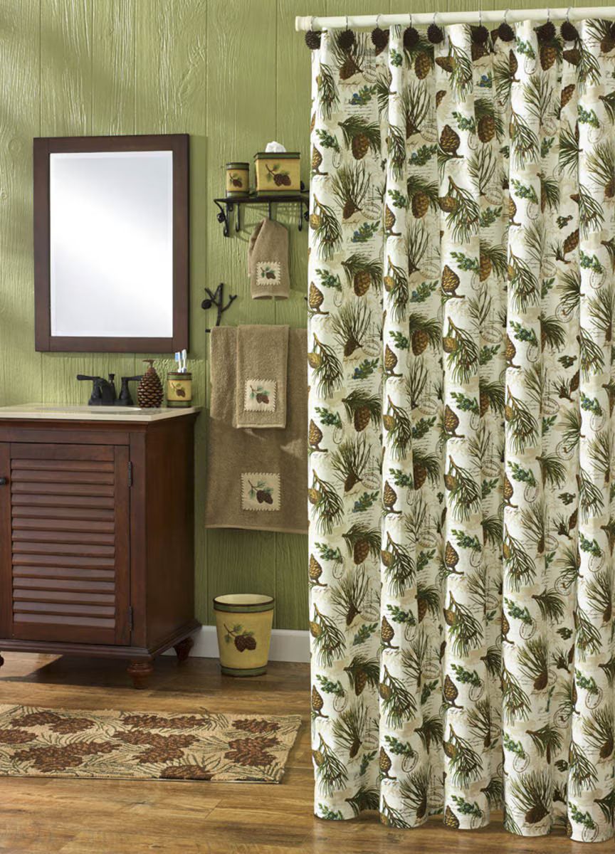 Walk in the Woods Shower Curtain