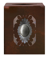 Sunburst Concho Square Tissue Cover